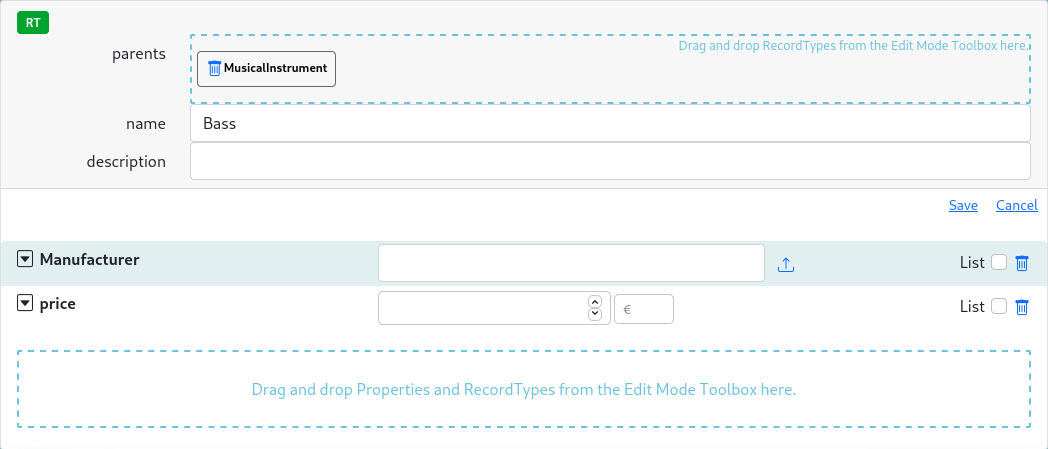 Create a new RecordType